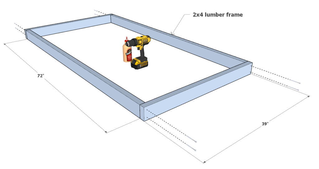 Greenhouse side frame panel assembly