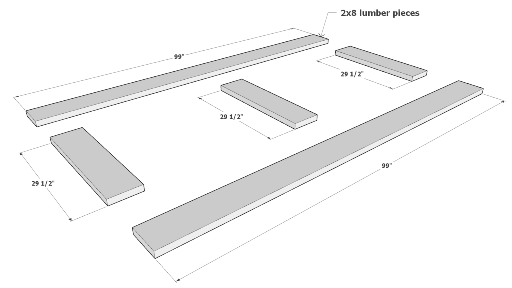 Doghouse platform construction