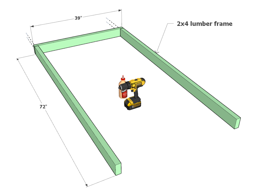 Greenhouse roof frame panel assembly