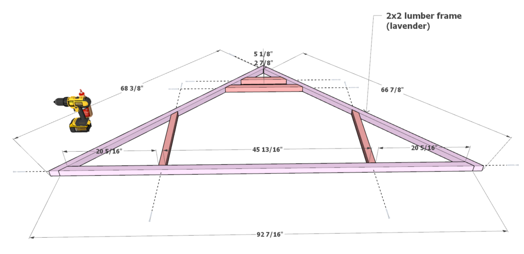 Greenhouse side roof frame panel assembly