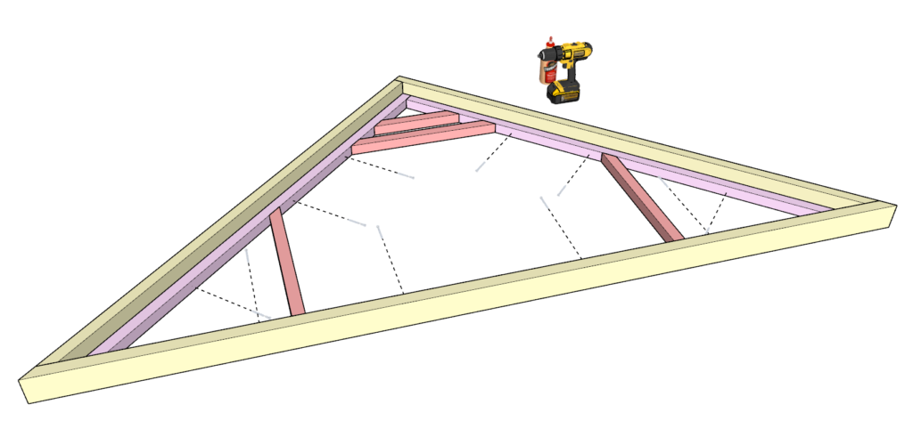 Greenhouse side roof frame panel assembly