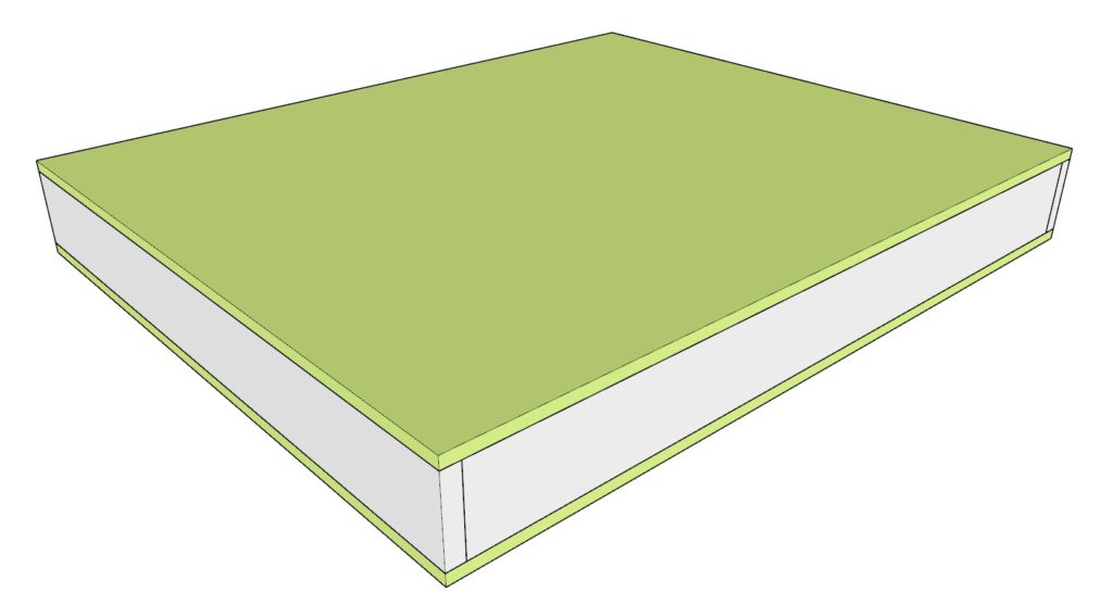 door insulation panel assembly