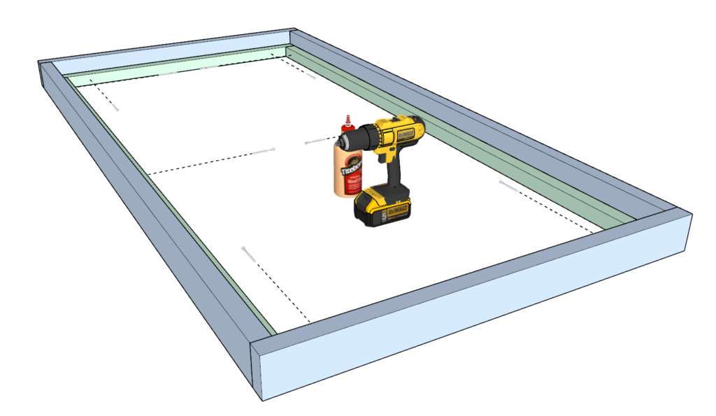 Greenhouse side frame panel assembly