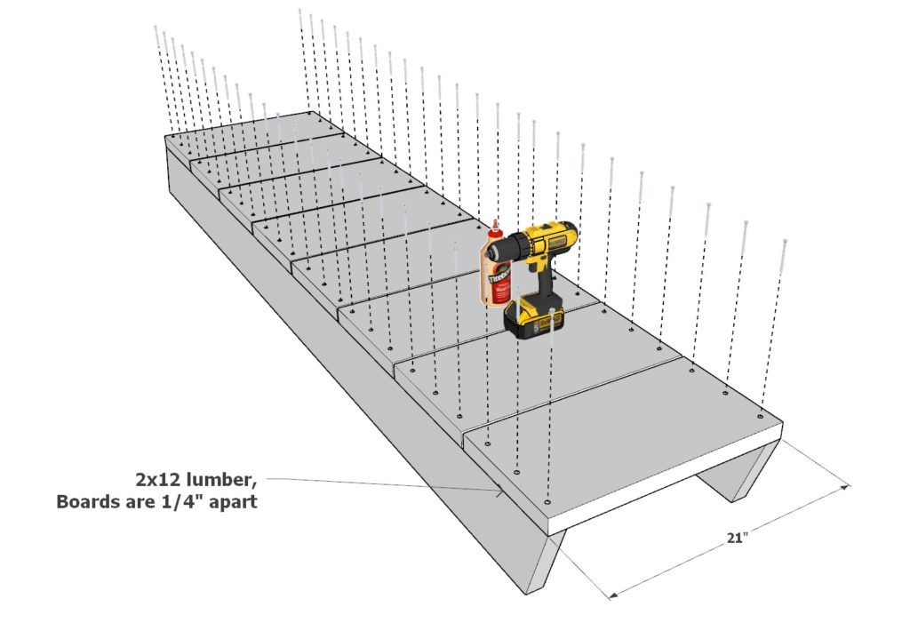 Adding ramp boards