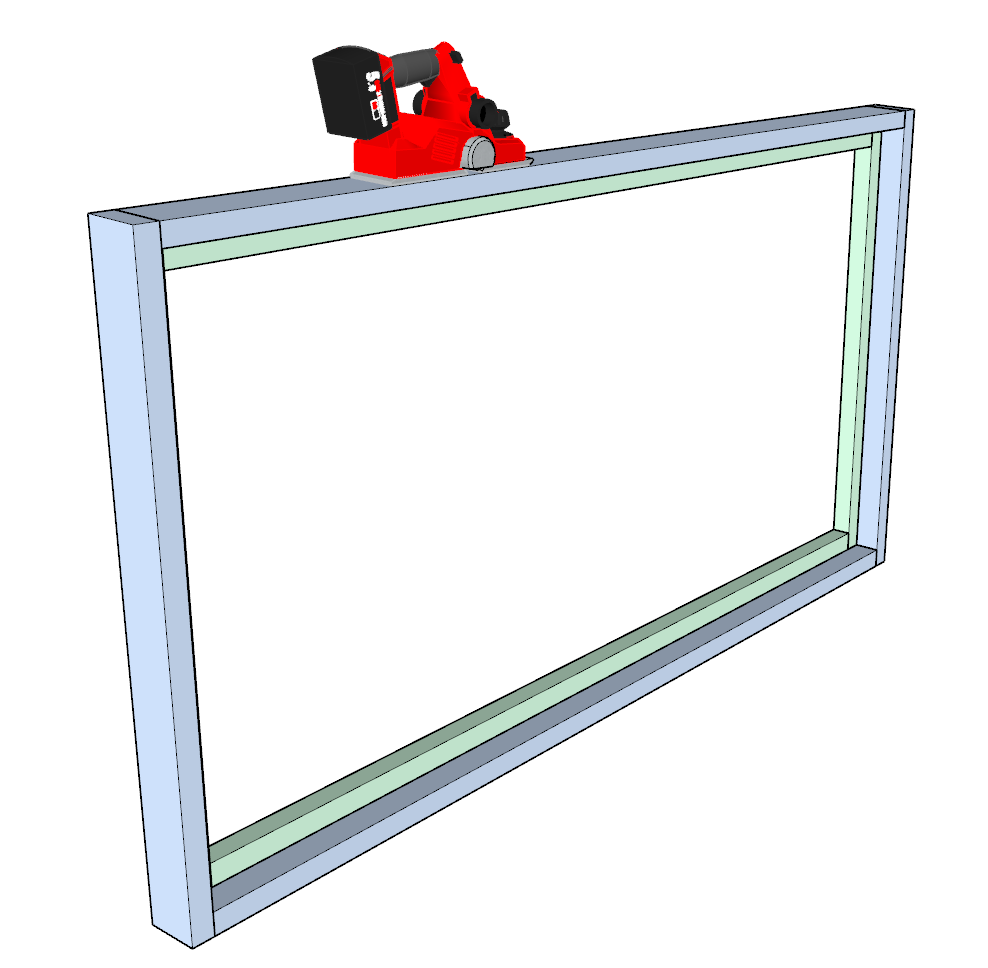 Adding door to greenhouse