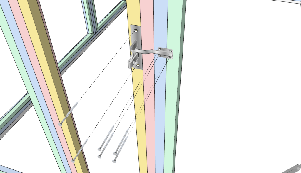 Adding door to greenhouse