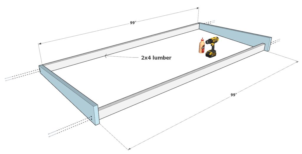 Doghouse roof assembly and installation