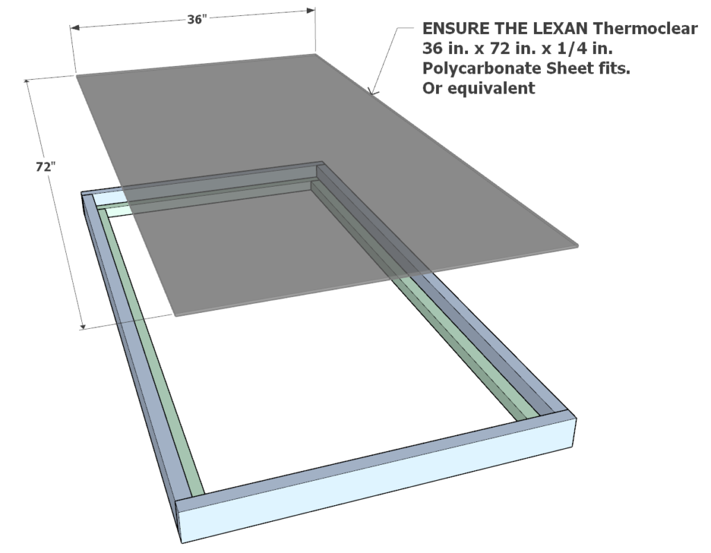 Greenhouse side frame panel assembly