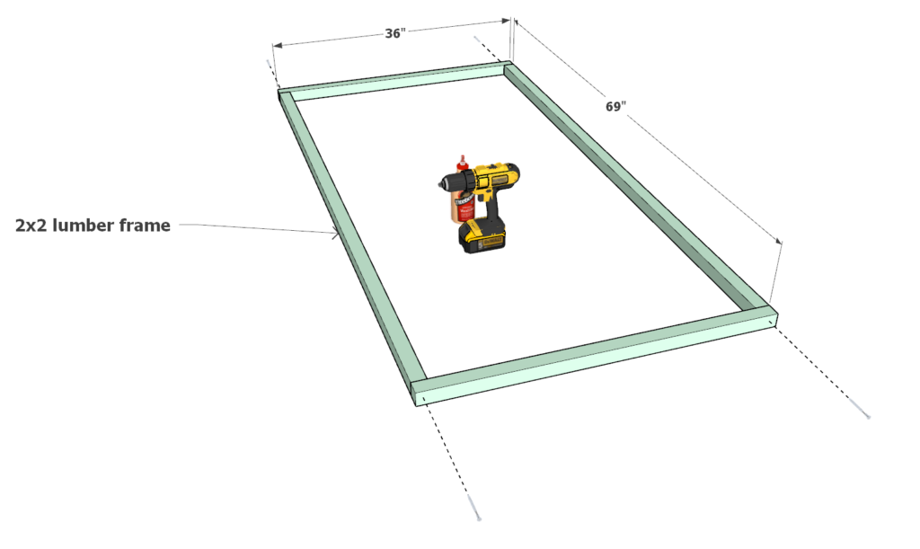 Polycarbonate Sheet frame construction