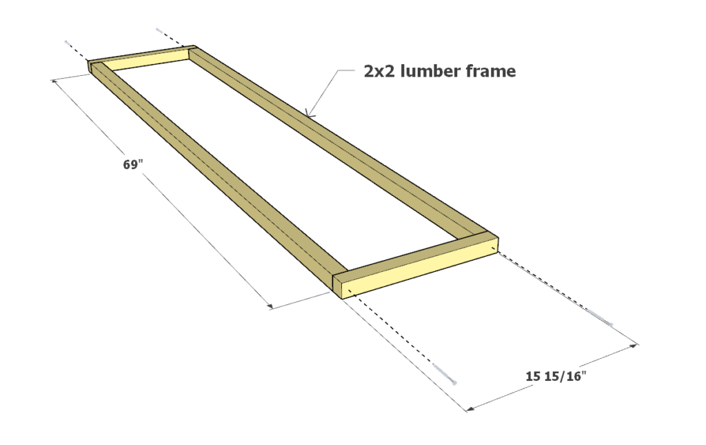 Polycarbonate Sheet frame construction