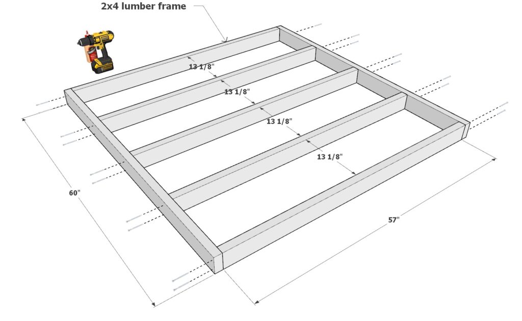 Table frame assembly
