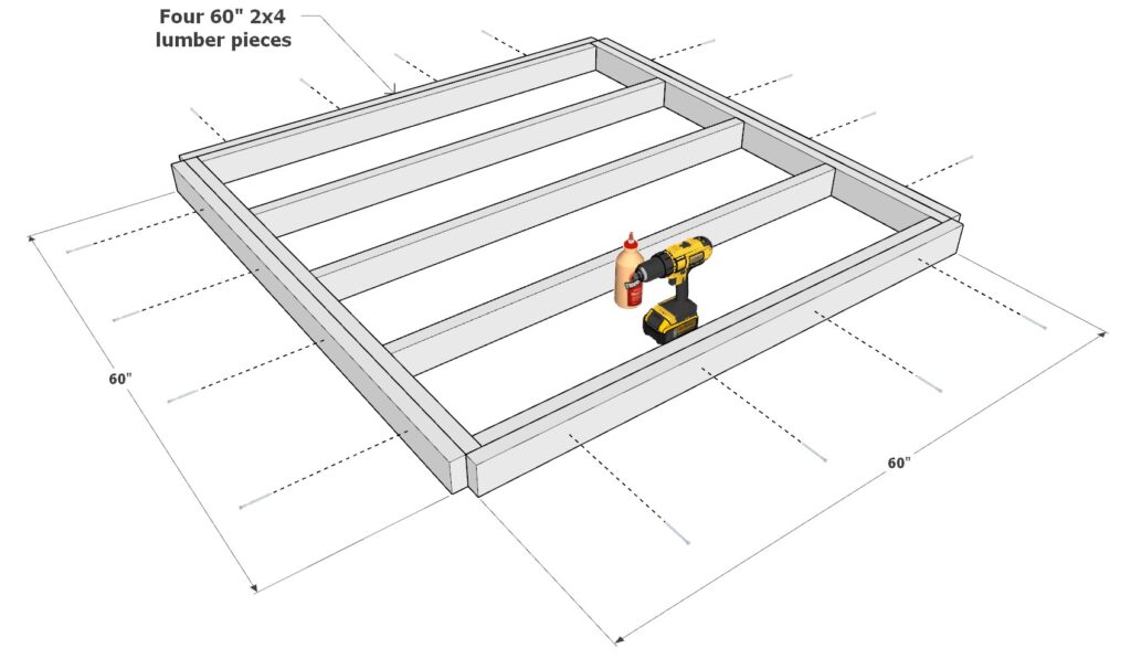 Table frame assembly