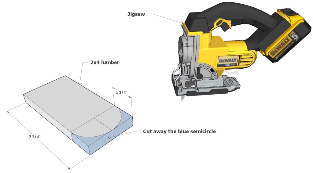 making the roof shingles