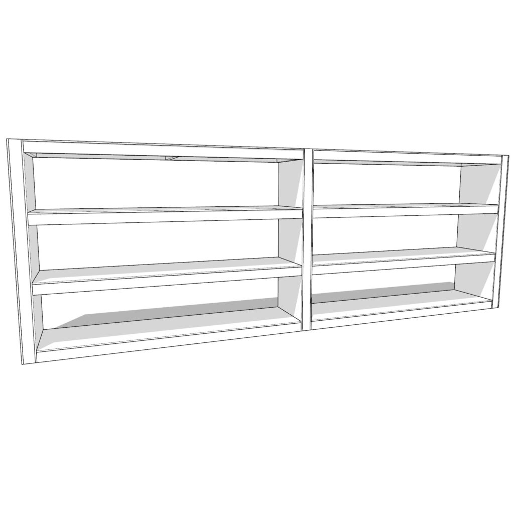 DIY garage storage shelf plan