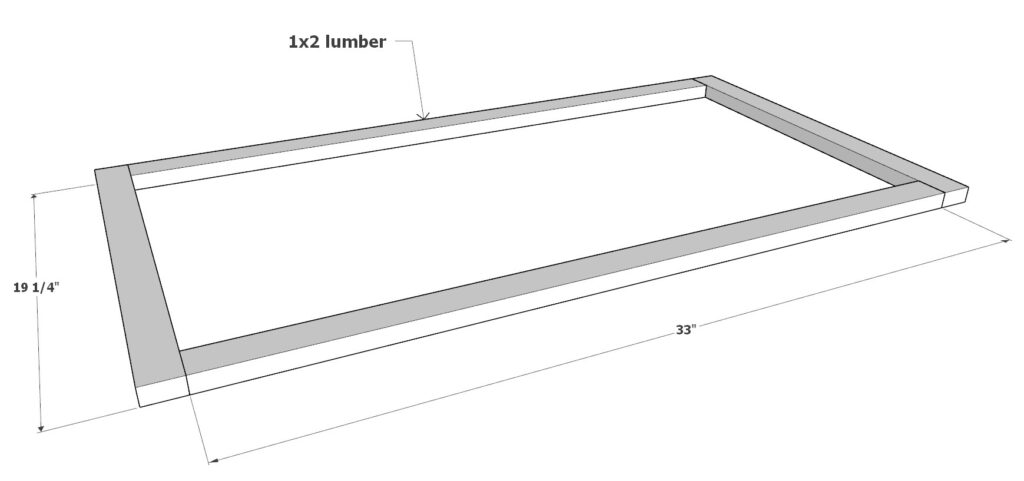 Building the bar side panels