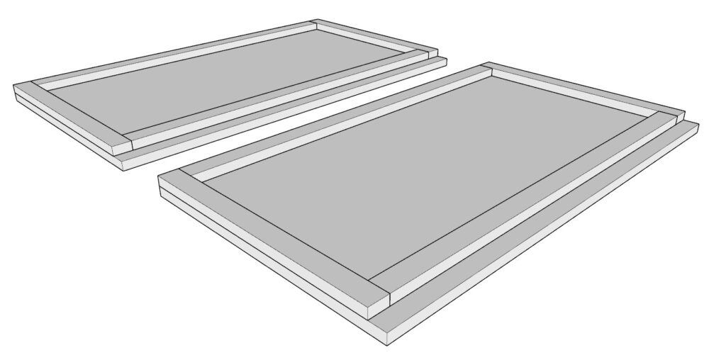 Building the bar side panels