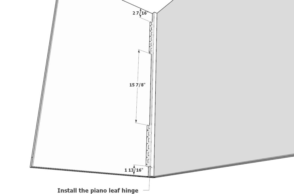 Connecting the bar front and sides together