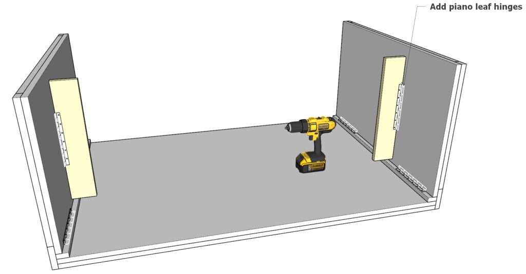 Adding shelf supports