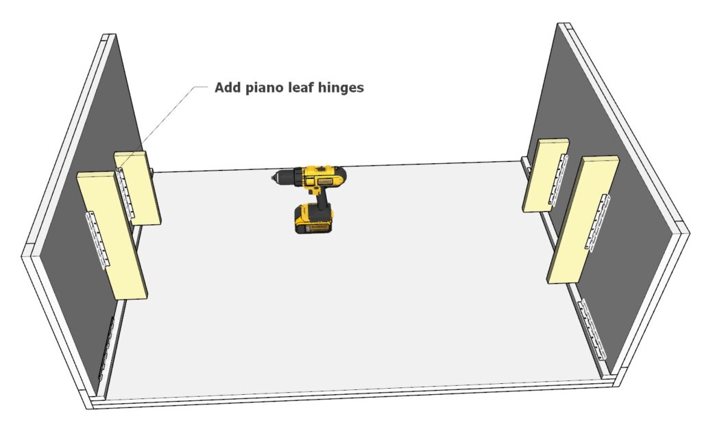 Adding shelf supports