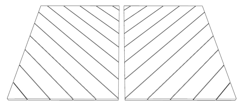 Adding decorative bar front panels