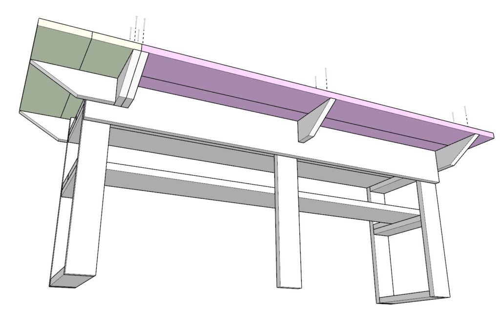 Bar top installation