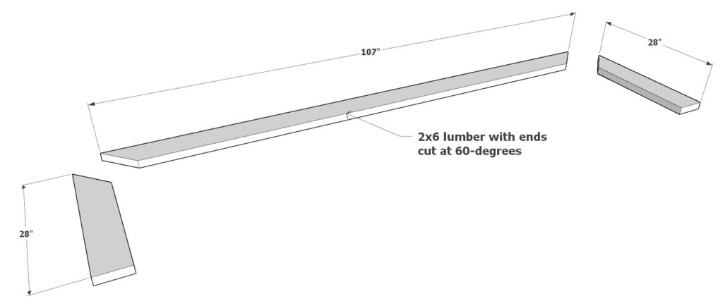 Bar foot rest installation