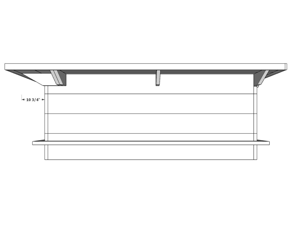 DIY home bar dimensions