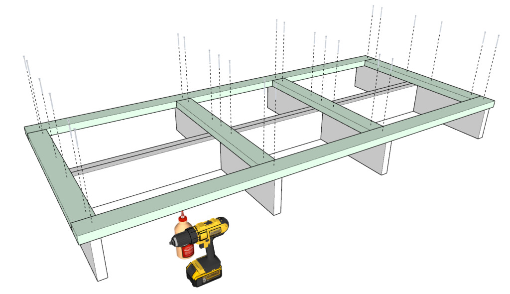 Drawer frame assembly