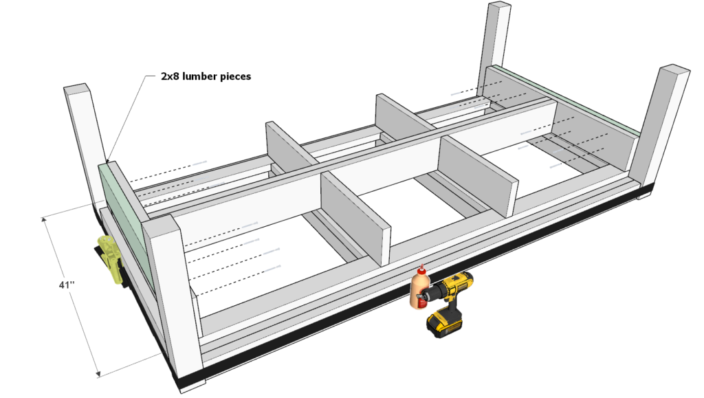 Drawer frame assembly