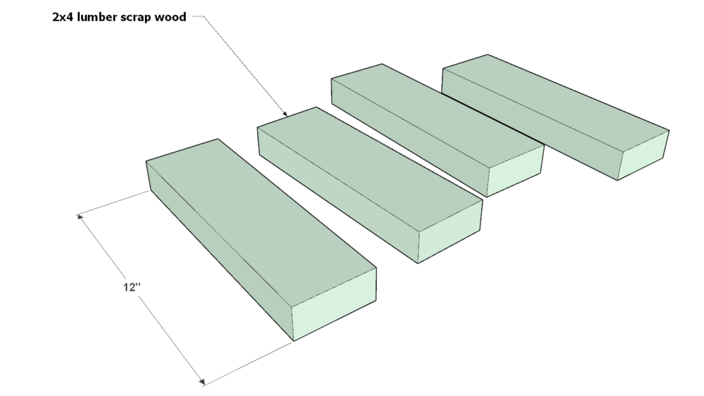 Adding the work bench work surface frame