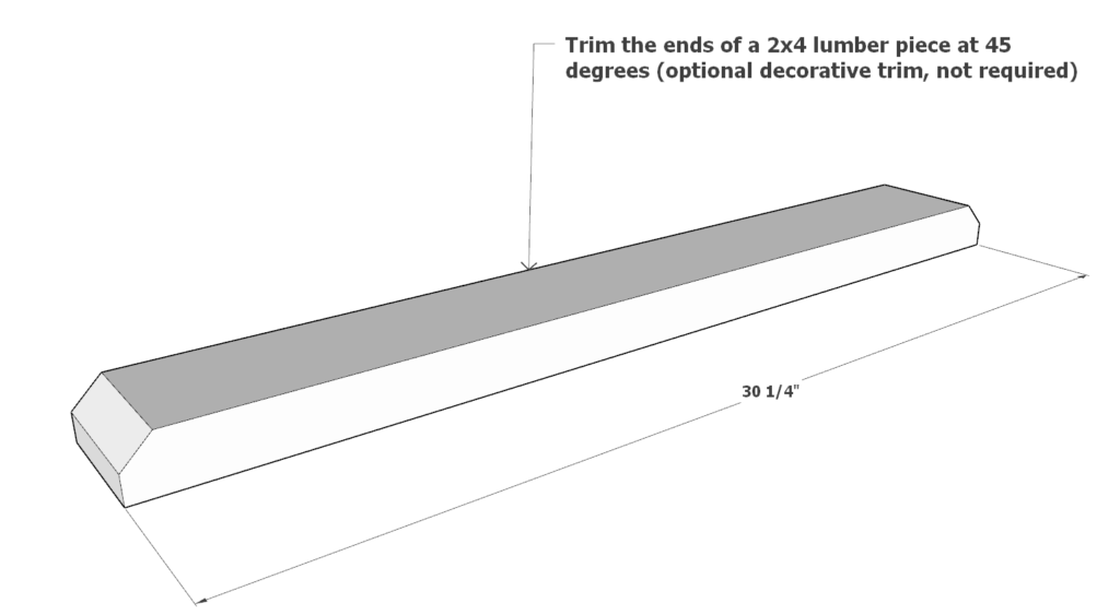 Adding the tote supports