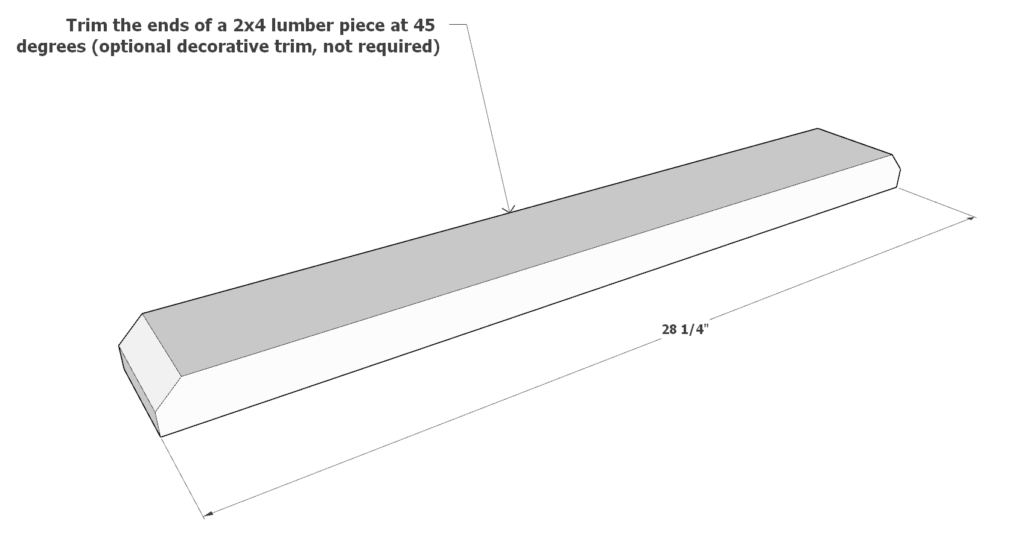 Adding the tote supports