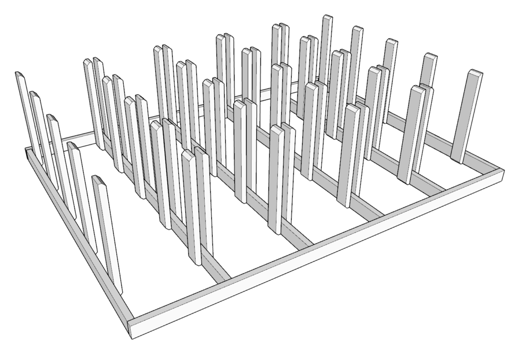 Adding the tote supports