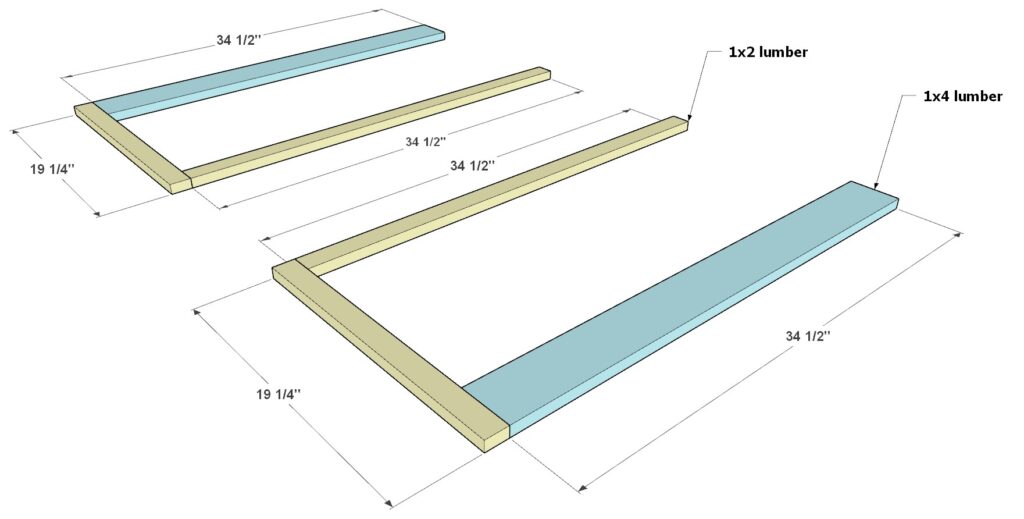 Building the bar side panels