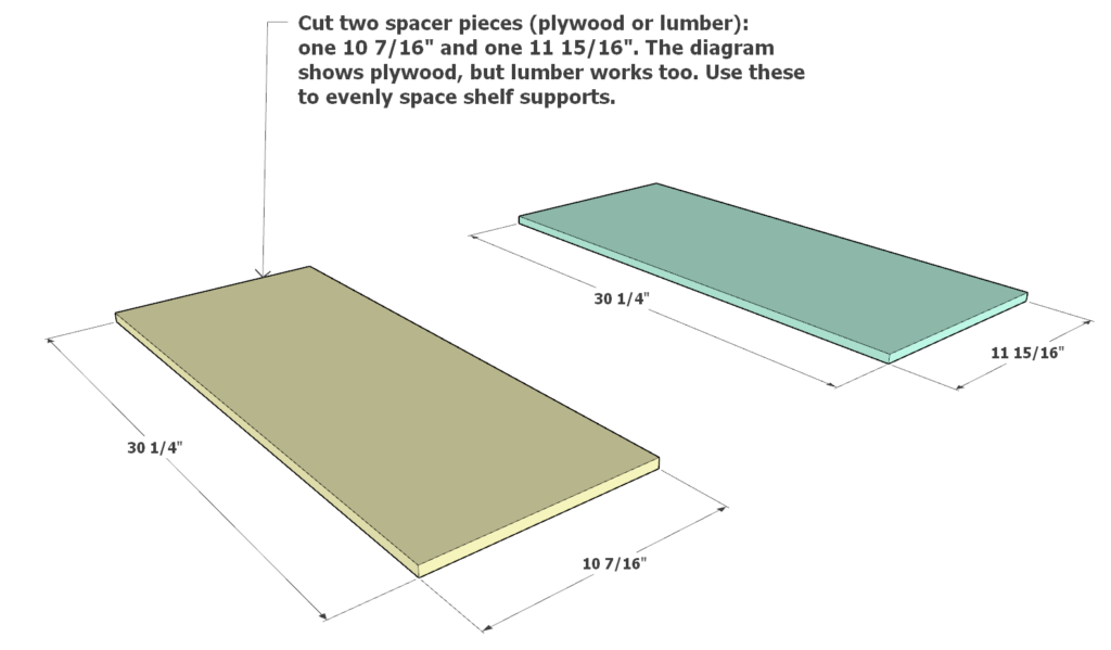 Adding the tote supports