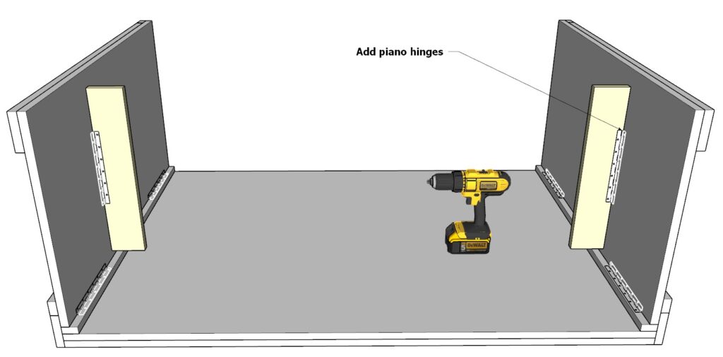 Adding shelf supports