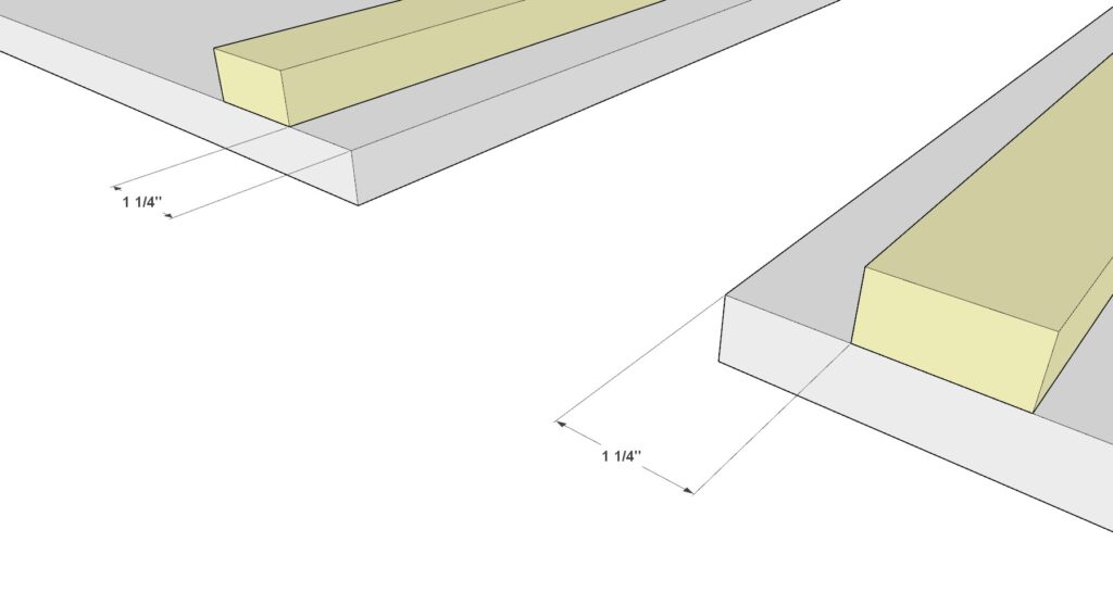 Building the bar side panels