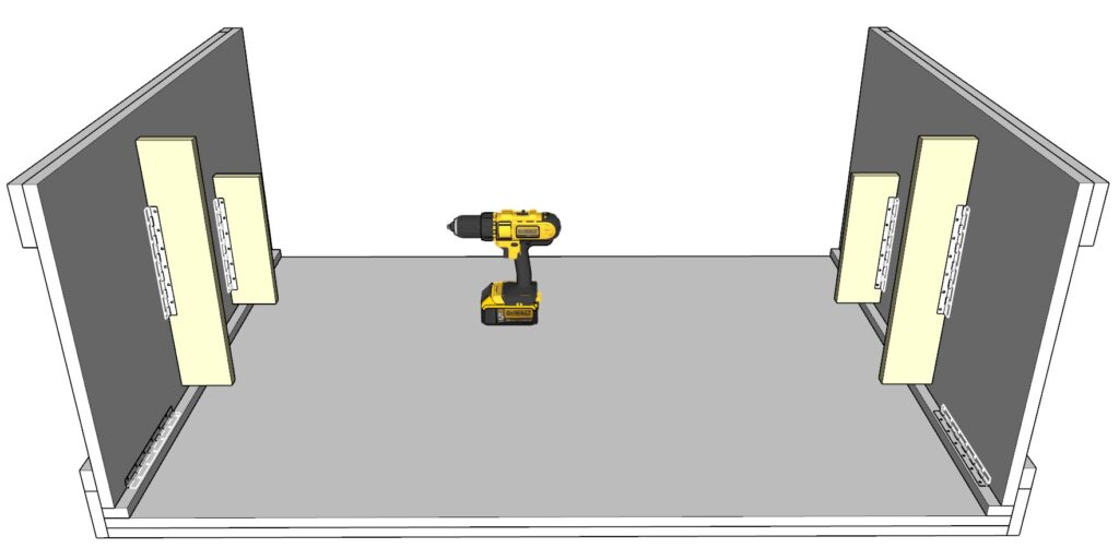 Adding shelf supports