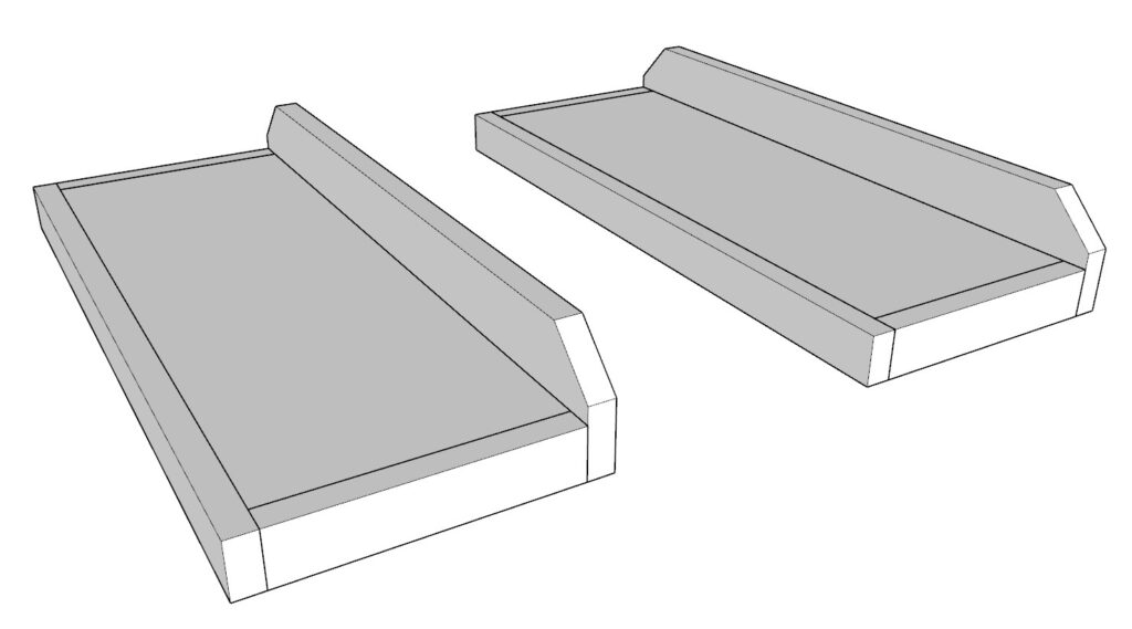 Building the bar wings