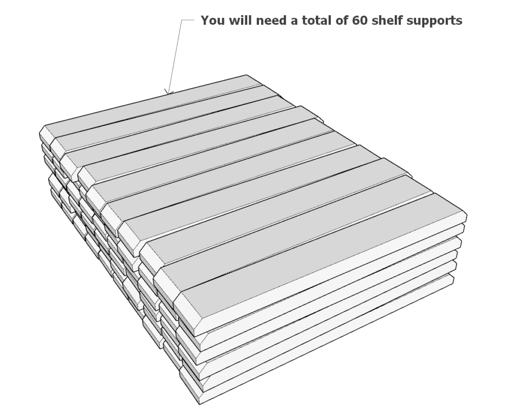 Adding the tote supports