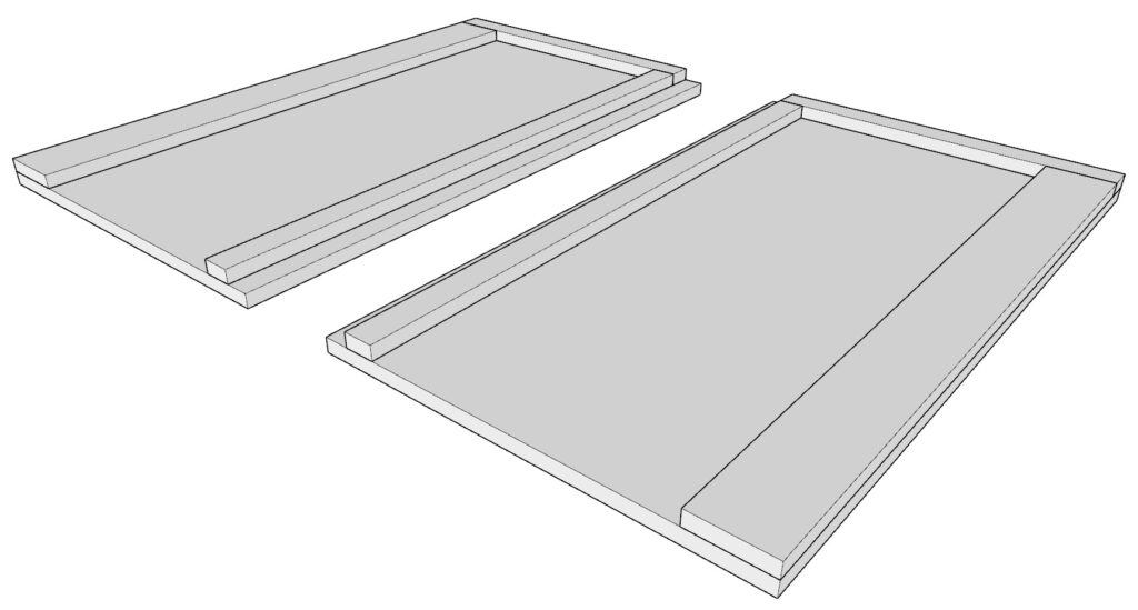 Building the bar side panels