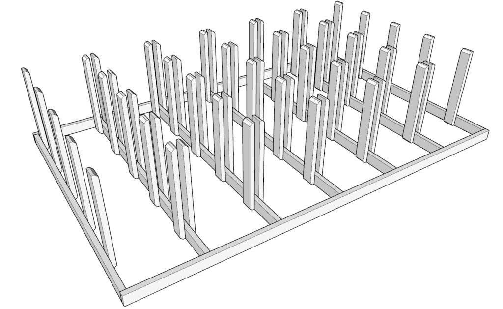 Adding the tote supports