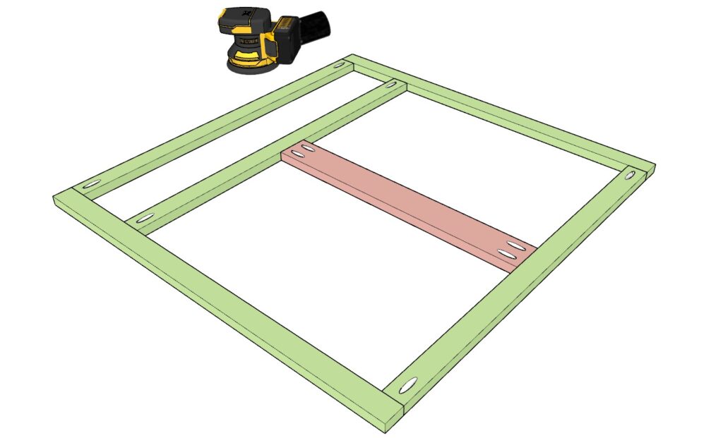 Alternative way to create a cabinet face frame with a divider