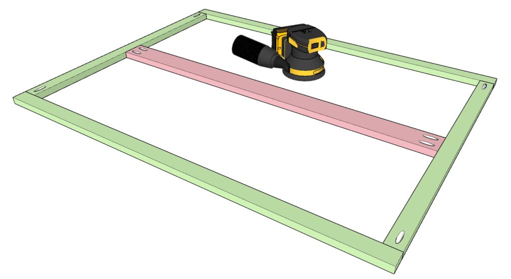 wall cabinet face frame assembly