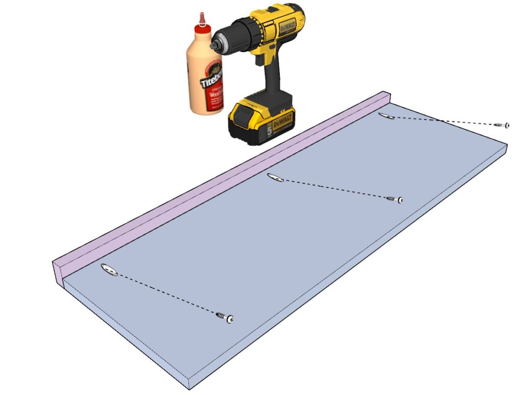 Wall cabinet shelf assembly