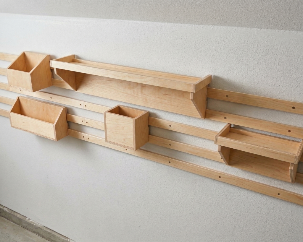 DIY Garage Tool Storage Wall Plans — French Cleat System PDF